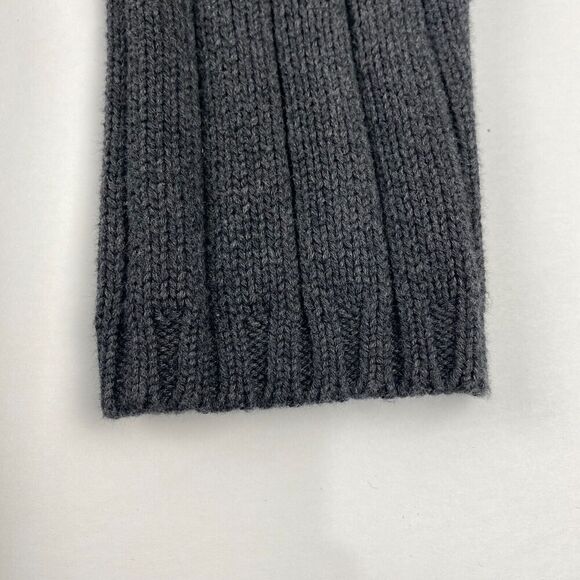 Nordstrom Vintage Men's  Sweater Dark Gray Size L Cotton PURE STUFF‎ Mock Neck - Picture 11 of 11